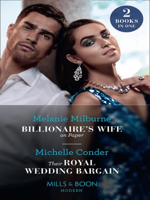 cover image of Billionaire's Wife On Paper / Their Royal Wedding Bargain